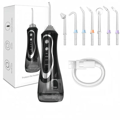 Water Flosser Tooth Picker - 3 Modes Of Dental Oral Irrigator, Portable & Rechargeable Personal Orthodontic Supply Water Tooth Cleaner Choose For Home Travel
