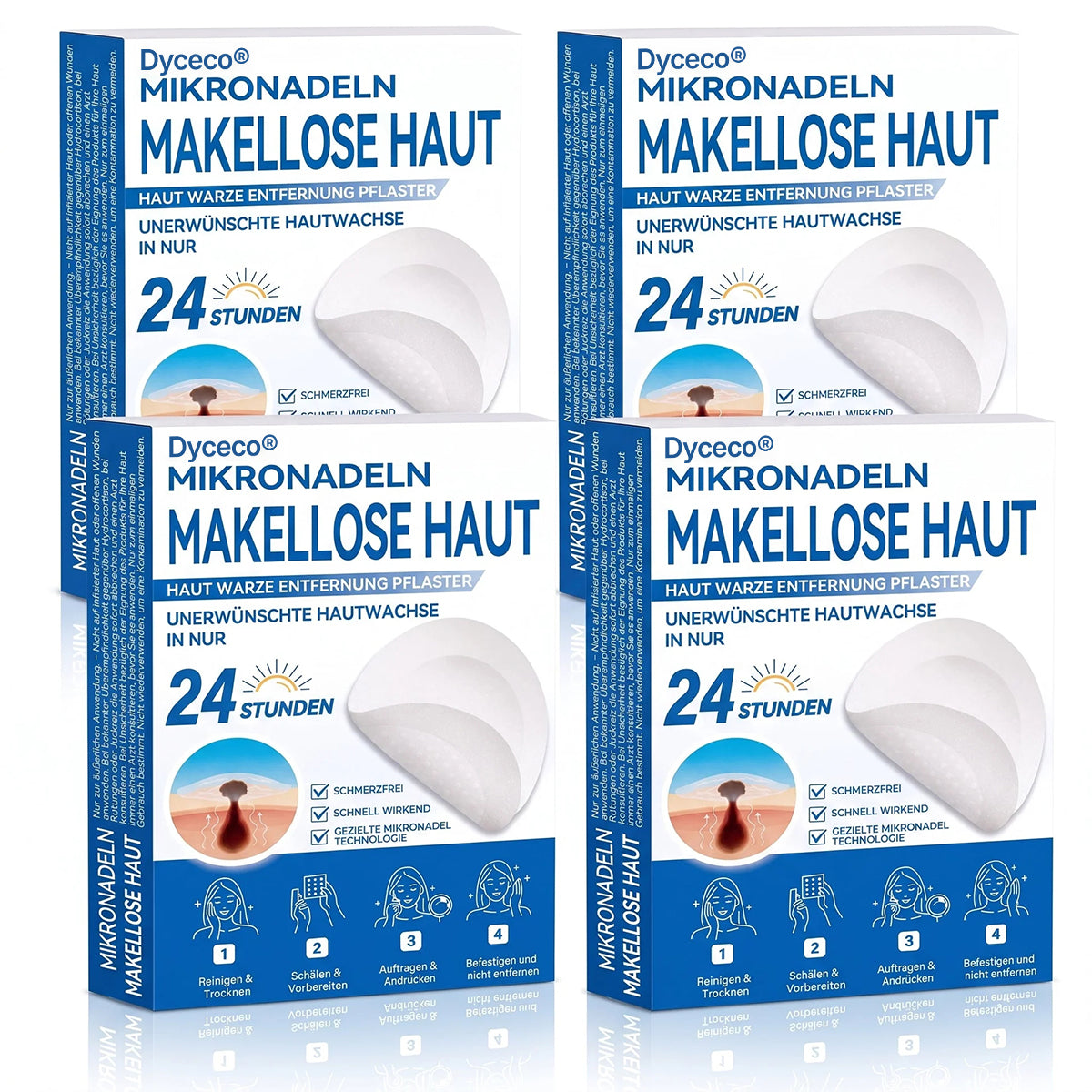 4 Packungen | Familien-Sparpaket 👨‍👩‍👧‍👦 Bestes Preis-Leistungs-Verhältnis
