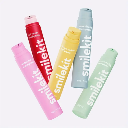 Fruit-Flavored Toothpaste Series - 2.1oz, Deep Clean & Fresh Breath, Mint Flavor, Portable Oral Hygiene for Travel, Office, Camping, and Daily Use