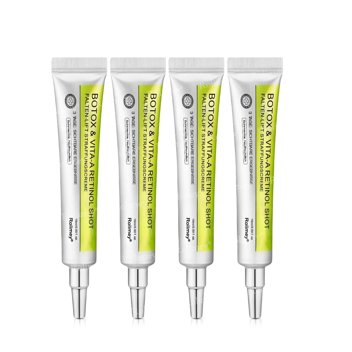 Jetzt jugendliche Haut zurückgewinnen 🍀Rolimey® Botox & Vita-A Retinol Shot Falten-Lift Straffungscreme