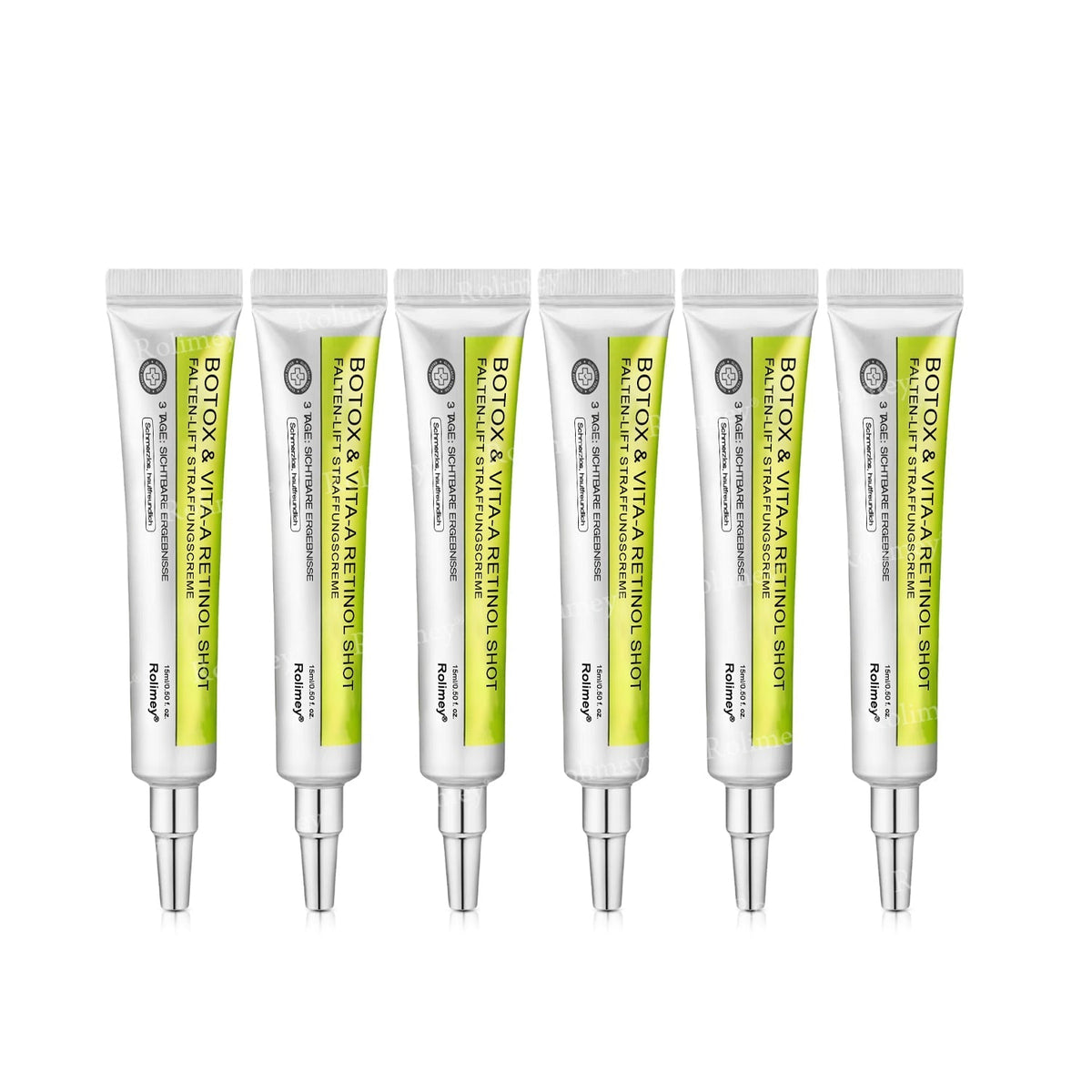Jetzt jugendliche Haut zurückgewinnen 🍀Rolimey® Botox & Vita-A Retinol Shot Falten-Lift Straffungscreme